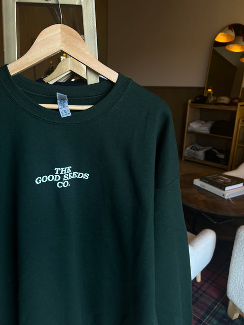 "You Have Good Taste" Crewneck in Green