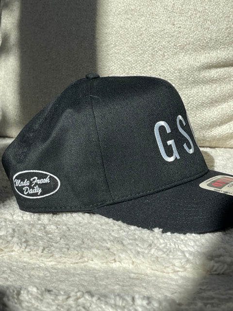 "GSC" Trucker Hat in Black