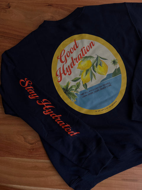 “Stay Hydrated” Navy Blue